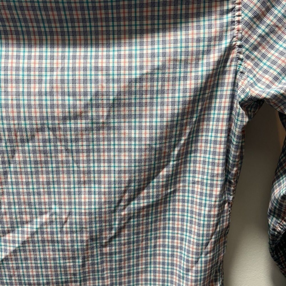 Bonobos Slim Fit Performance Shirt Size Medium Gingham Check Button Up - Picture 6 of 6